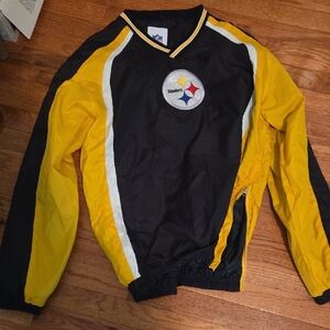 Steelers Black and Yellow Pullover Jacket